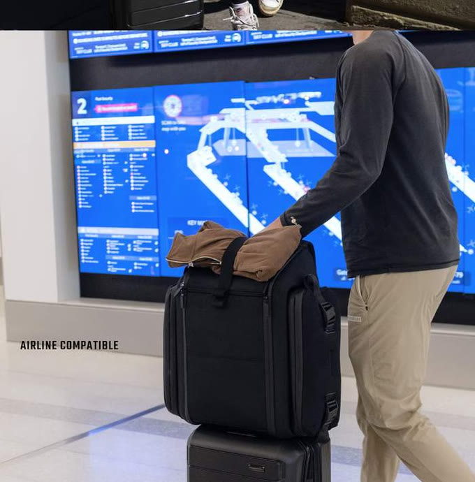 Airline compatible — at the airport